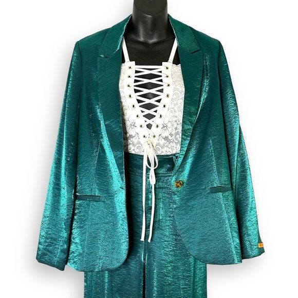 Free People x HAH Spinster Double Trouble Corset Lace Reversible Bodysuit Ivory - Picture 14 of 16